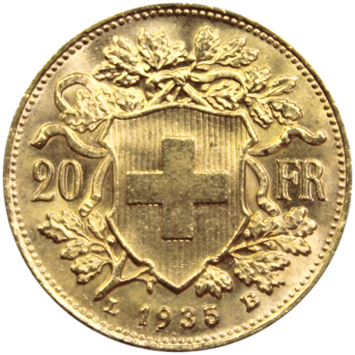 20 francs suisse